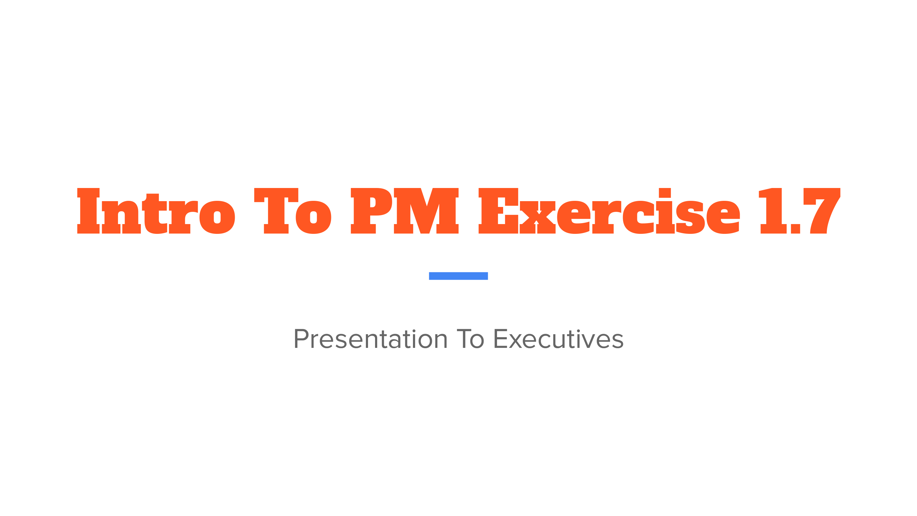 Kyle Williams's Intro to Product Management Portfolio Project