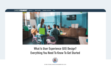 What is UX design?